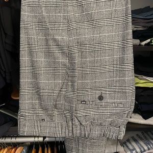 Boss plaid check pant